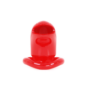 Plastic Chastity Cage Red