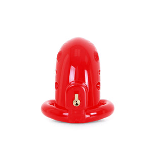 Plastic Chastity Cage Red